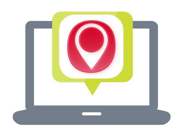 Laptop with the CREASANO symbol: the digital service platform MobilBloodCare