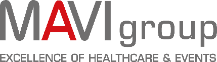 Logo MAVI group – Excellence of Healthcare & Events